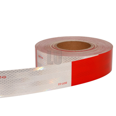 2"X150ft Yüksek Görünürlük Retro Yansıtıcı İşaretleme Teypü DOT C2 Relye için Dikkate Alıcı