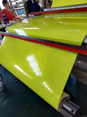Yüksek Görünürlük Akrilik Mühendis Derecesi Mikro Prismatik Yansıtıcı Film Vinyl Malzemesi EGP Trafik İşareti için Yansıtıcı Yaprak