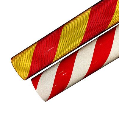 ASTM D4956 Type III High Intensity Glass Beads Reflective Film Foil For Road Traffic Sign