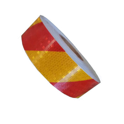 Honeycomb PVC Reflective Material Adhesive Temporary Safety Warning Reflect Sticker
