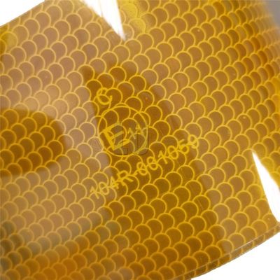 Yüksek Görünürlük Yüksek viskoz 2'' 3' 4' Sarı SASO2913 Kamyon Yansıtıcı Dikkate Alıcı