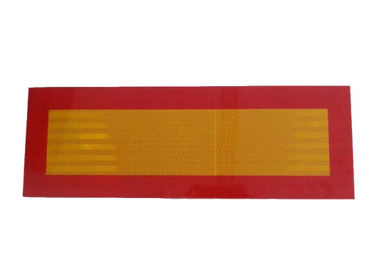 Vehicle Safety Sticker Reflective Rear Marking Plate Truck Class 1 Sticker Reflective Tape