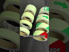 İzle: 1.24M * 45.7M Yüksek Parlaklık Dikdörtgen PET / PVC Malzeme Karanlıkta Parlayan Vinil Vitrin